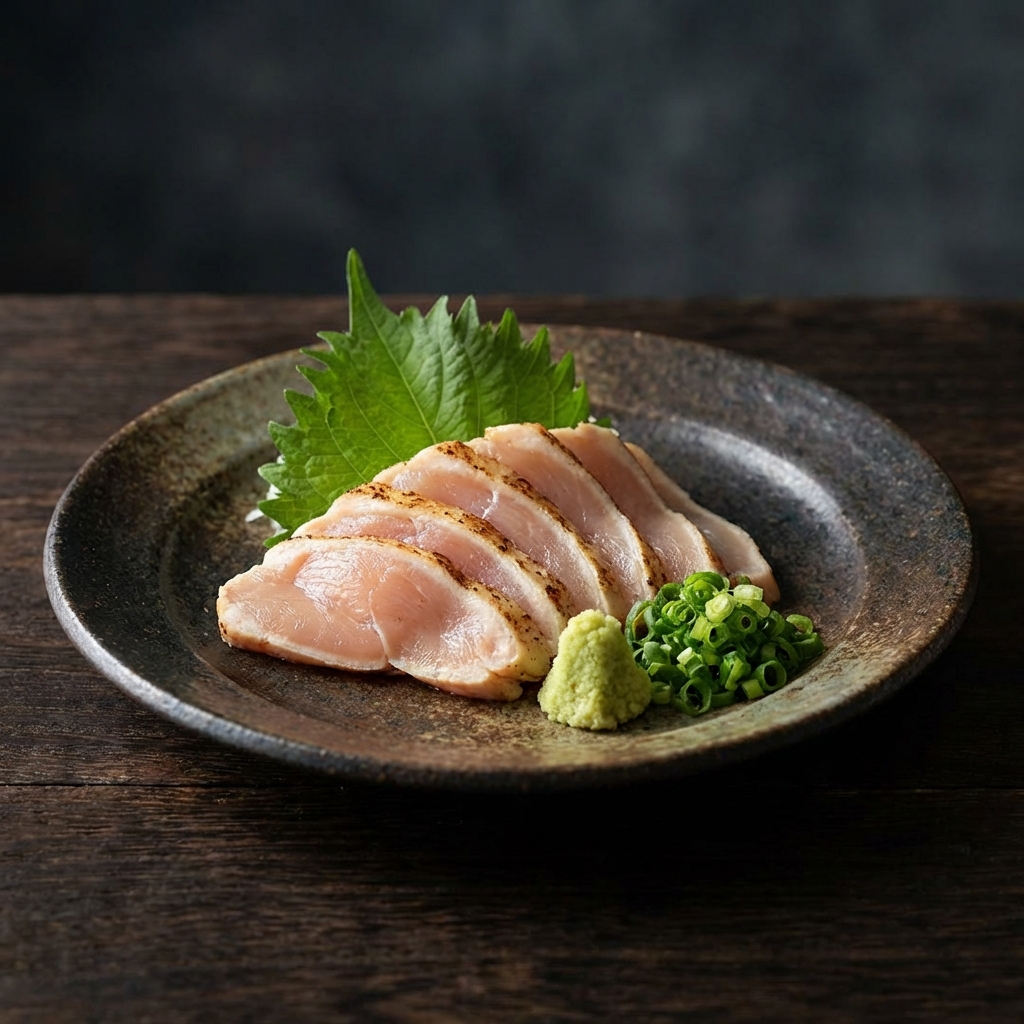 知覧鶏のとりわさ